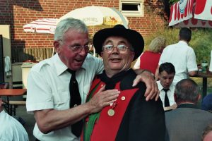 40 Jahre Freundschaft mit Schützenkompanie Lana – historisches Vereinsfoto 2