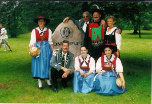 40 Jahre Freundschaft mit Schützenkompanie Lana – historisches Vereinsfoto 17