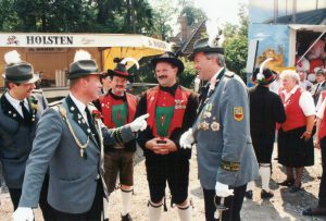 40 Jahre Freundschaft mit Schützenkompanie Lana – historisches Vereinsfoto 31