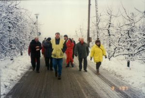 40 Jahre Freundschaft mit Schützenkompanie Lana – historisches Vereinsfoto 32
