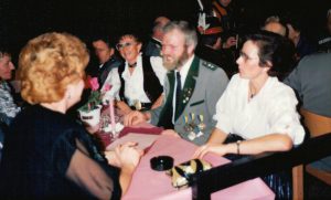 40 Jahre Freundschaft mit Schützenkompanie Lana – historisches Vereinsfoto 40