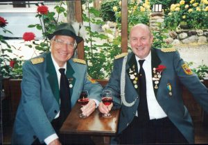 40 Jahre Freundschaft mit Schützenkompanie Lana – historisches Vereinsfoto 46
