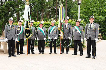 Die Fahnengruppe im Jahr 2009